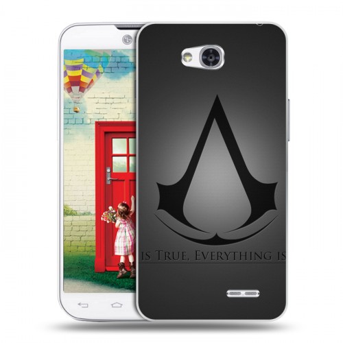 Дизайнерский пластиковый чехол для LG L80 Assassins Creed