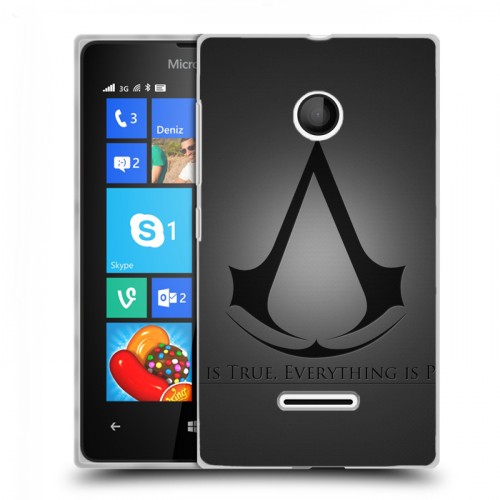 Дизайнерский пластиковый чехол для Microsoft Lumia 435 Assassins Creed