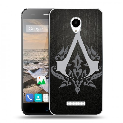 Дизайнерский силиконовый чехол для Micromax Canvas Spark Assassins Creed