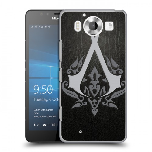 Дизайнерский пластиковый чехол для Microsoft Lumia 950 Assassins Creed