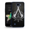 Дизайнерский пластиковый чехол для LG K4 Assassins Creed