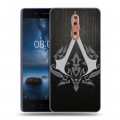 Дизайнерский пластиковый чехол для Nokia 8 Assassins Creed