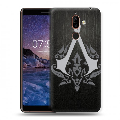 Дизайнерский пластиковый чехол для Nokia 7 Plus Assassins Creed