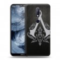 Дизайнерский пластиковый чехол для Nokia 6.1 Plus Assassins Creed