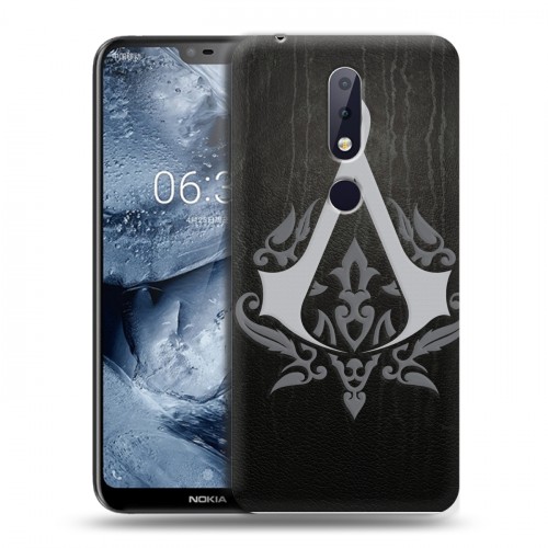 Дизайнерский пластиковый чехол для Nokia 6.1 Plus Assassins Creed