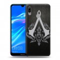 Дизайнерский пластиковый чехол для Huawei Y6 (2019) Assassins Creed