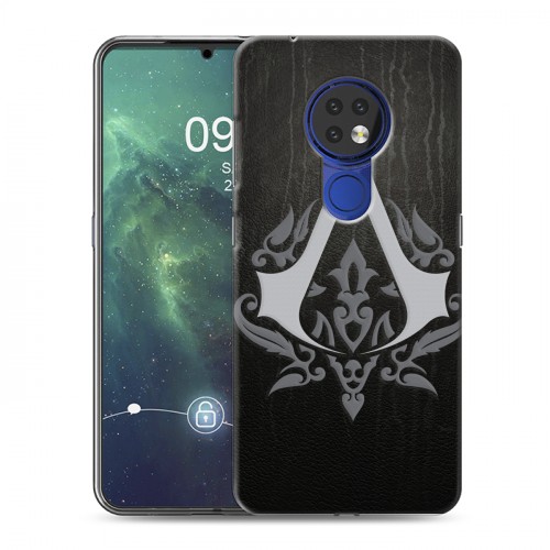 Дизайнерский силиконовый чехол для Nokia 6.2 Assassins Creed