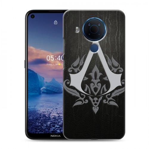 Дизайнерский силиконовый чехол для Nokia 5.4 Assassins Creed