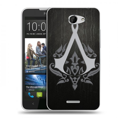 Дизайнерский пластиковый чехол для HTC Desire 516 Assassins Creed