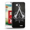 Дизайнерский пластиковый чехол для LG L80 Assassins Creed