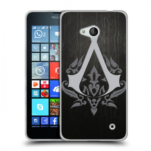 Дизайнерский пластиковый чехол для Microsoft Lumia 640 Assassins Creed