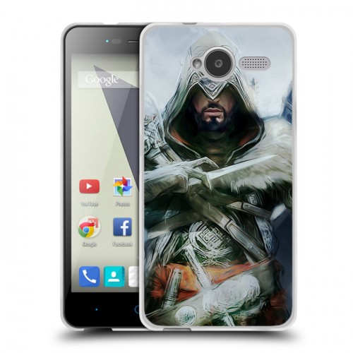 Дизайнерский пластиковый чехол для ZTE Blade L3 Assassins Creed