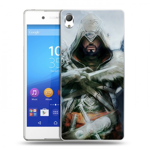 Дизайнерский пластиковый чехол для Sony Xperia Z3+ Assassins Creed