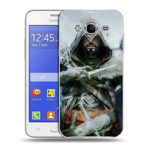 Дизайнерский силиконовый чехол для Samsung Galaxy J7 Assassins Creed