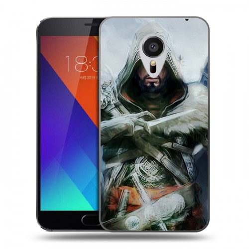 Дизайнерский пластиковый чехол для Meizu MX5 Assassins Creed