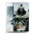 Дизайнерский пластиковый чехол для Lenovo A1000 Assassins Creed