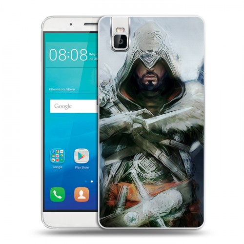 Дизайнерский пластиковый чехол для Huawei ShotX Assassins Creed