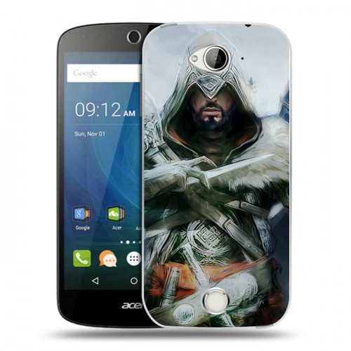 Дизайнерский силиконовый чехол для Acer Liquid Z530 Assassins Creed