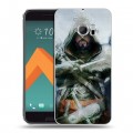 Дизайнерский пластиковый чехол для HTC 10 Assassins Creed