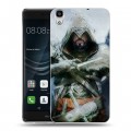 Дизайнерский пластиковый чехол для Huawei Y6II Assassins Creed