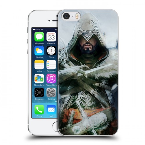 Дизайнерский пластиковый чехол для Iphone 5s Assassins Creed