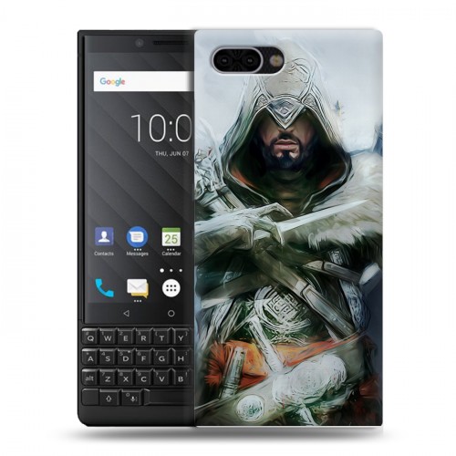 Дизайнерский пластиковый чехол для BlackBerry KEY2 Assassins Creed