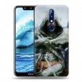 Дизайнерский силиконовый чехол для Nokia 5.1 Plus Assassins Creed