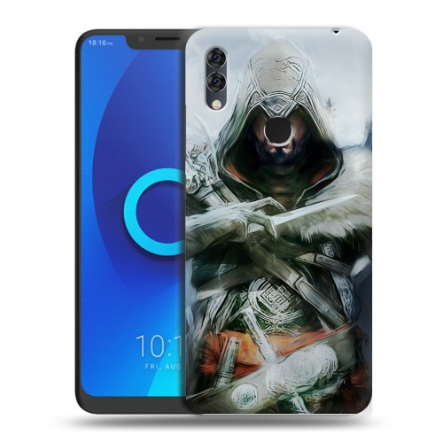 Дизайнерский силиконовый чехол для Alcatel 5V Assassins Creed