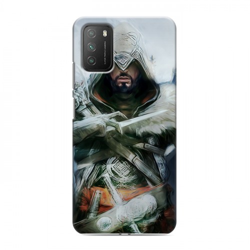 Дизайнерский пластиковый чехол для Xiaomi Poco M3 Assassins Creed