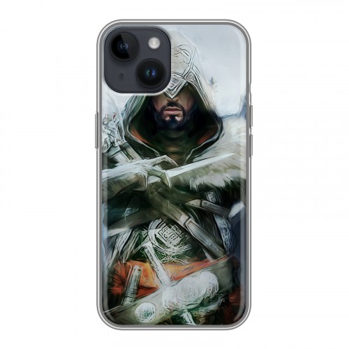 Дизайнерский пластиковый чехол для Iphone 14 Assassins Creed