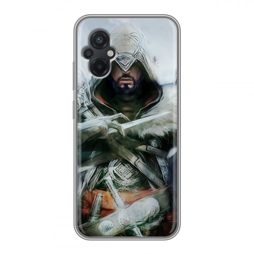 Дизайнерский силиконовый чехол для Xiaomi Poco M5 Assassins Creed