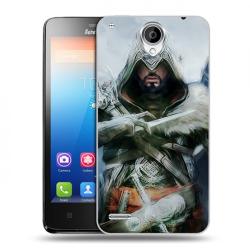 Дизайнерский пластиковый чехол для Lenovo S890 Assassins Creed