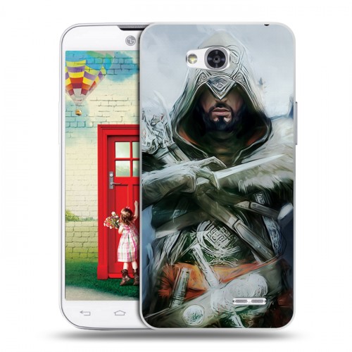 Дизайнерский пластиковый чехол для LG L80 Assassins Creed