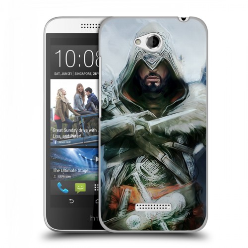 Дизайнерский пластиковый чехол для HTC Desire 616 Assassins Creed