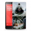 Дизайнерский силиконовый чехол для Xiaomi RedMi Note Assassins Creed