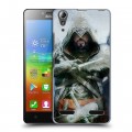 Дизайнерский пластиковый чехол для Lenovo A6000 Assassins Creed