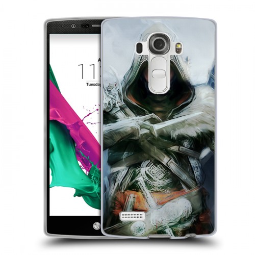 Дизайнерский пластиковый чехол для LG G4 Assassins Creed