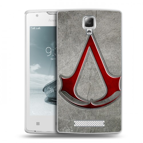 Дизайнерский пластиковый чехол для Lenovo A1000 Assassins Creed