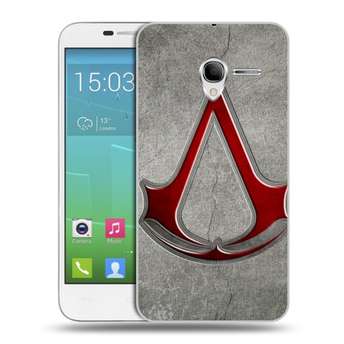 Дизайнерский силиконовый чехол для Alcatel One Touch POP 3 5 Assassins Creed