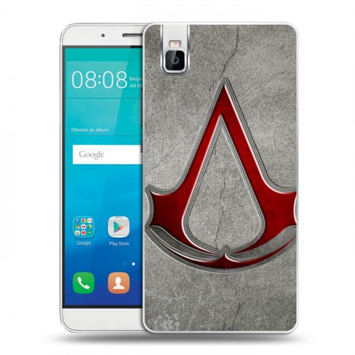 Дизайнерский пластиковый чехол для Huawei ShotX Assassins Creed