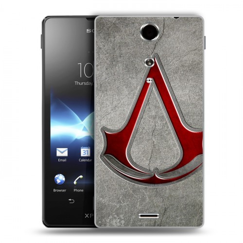 Дизайнерский пластиковый чехол для Sony Xperia TX Assassins Creed