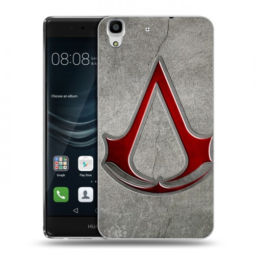 Дизайнерский пластиковый чехол для Huawei Y6II Assassins Creed