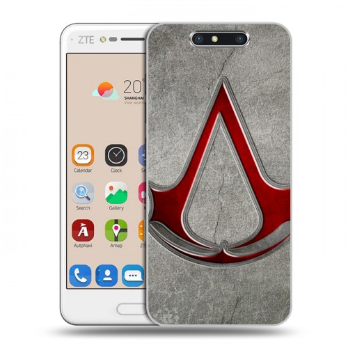 Дизайнерский пластиковый чехол для ZTE Blade V8 Assassins Creed