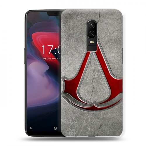 Дизайнерский пластиковый чехол для OnePlus 6 Assassins Creed