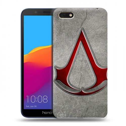 Дизайнерский пластиковый чехол для Huawei Honor 7A Assassins Creed