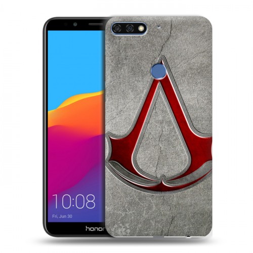 Дизайнерский пластиковый чехол для Huawei Honor 7C Pro Assassins Creed