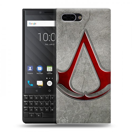 Дизайнерский пластиковый чехол для BlackBerry KEY2 Assassins Creed