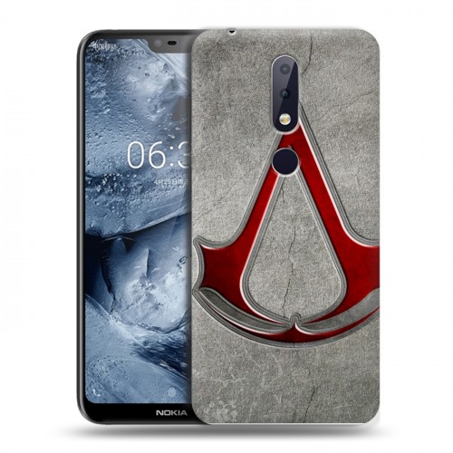 Дизайнерский пластиковый чехол для Nokia 6.1 Plus Assassins Creed