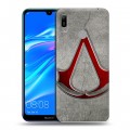 Дизайнерский пластиковый чехол для Huawei Y6 (2019) Assassins Creed