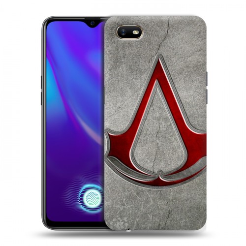 Дизайнерский силиконовый с усиленными углами чехол для OPPO A1k Assassins Creed